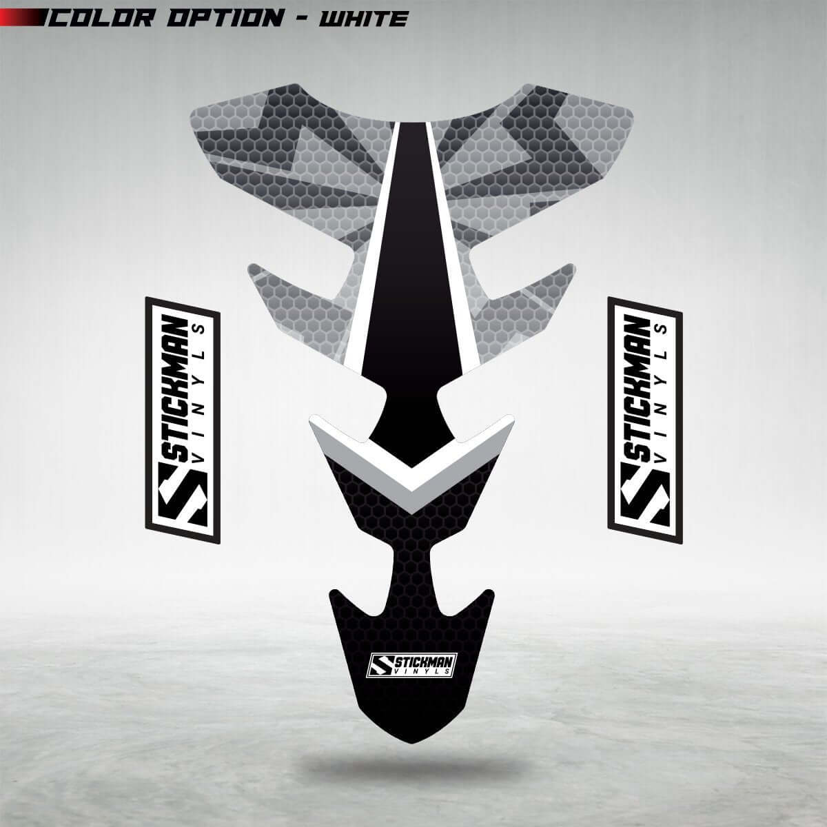 STYX Motorcycle Tank Pad - Stickman Vinyls