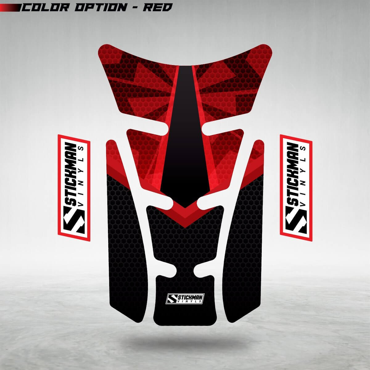 STYX Motorcycle Tank Pad - Stickman Vinyls