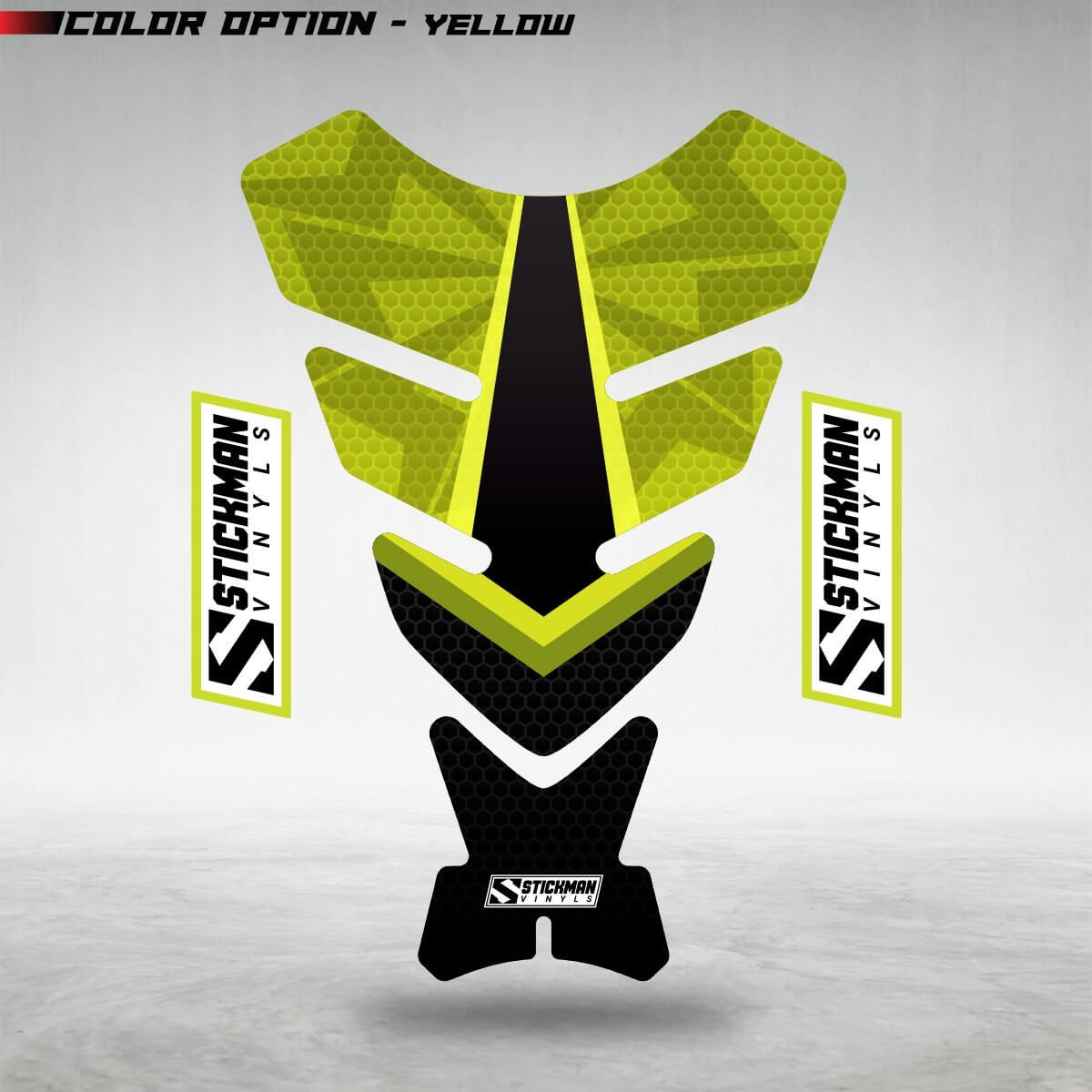 STYX Motorcycle Tank Pad - Stickman Vinyls