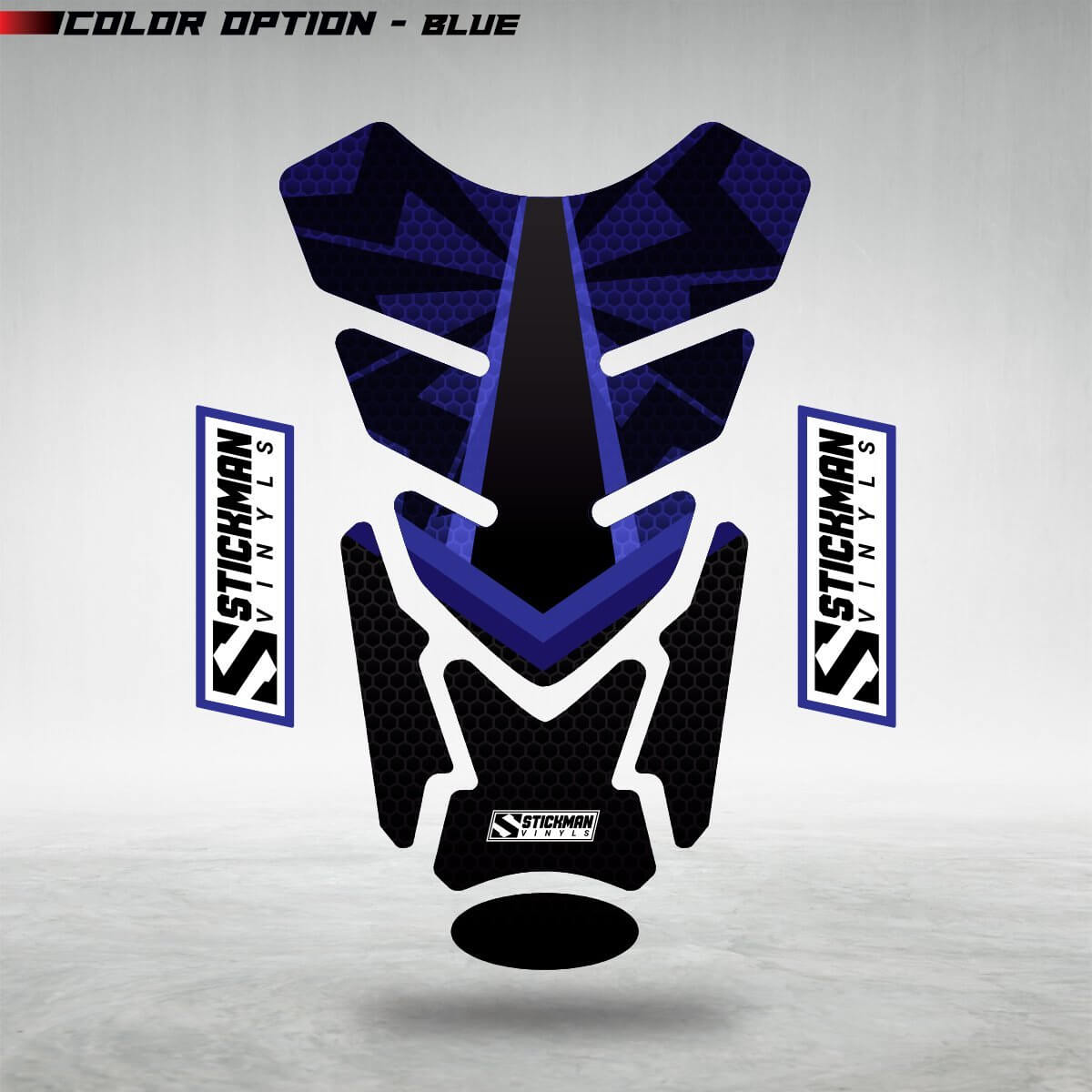 STYX Motorcycle Tank Pad - Stickman Vinyls