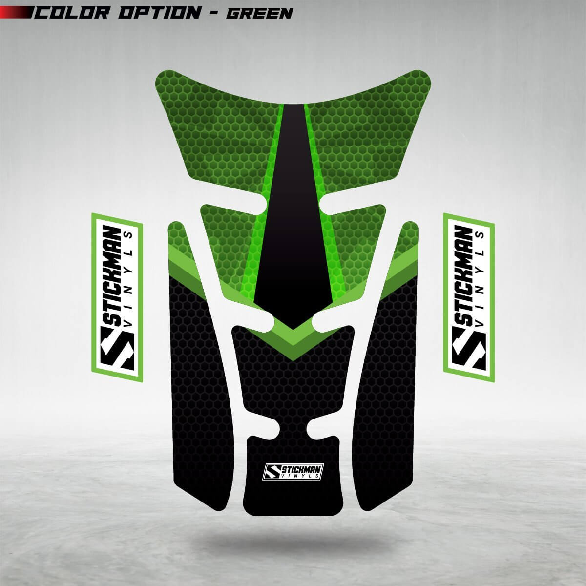 STYX Motorcycle Tank Pad - Stickman Vinyls