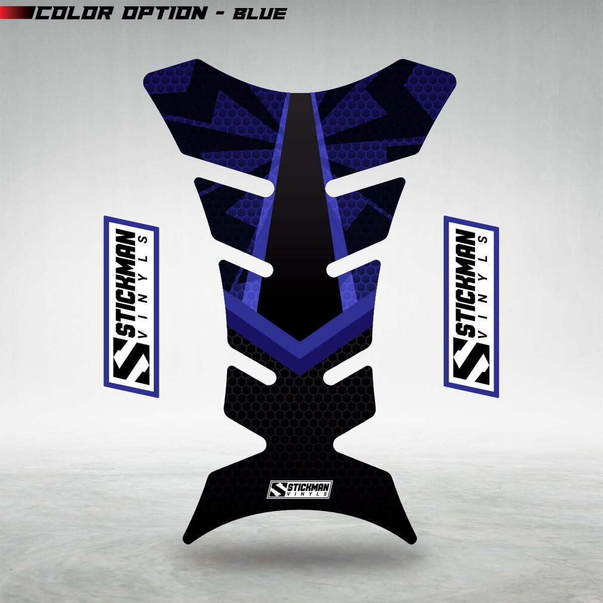 STYX Motorcycle Tank Pad - Stickman Vinyls