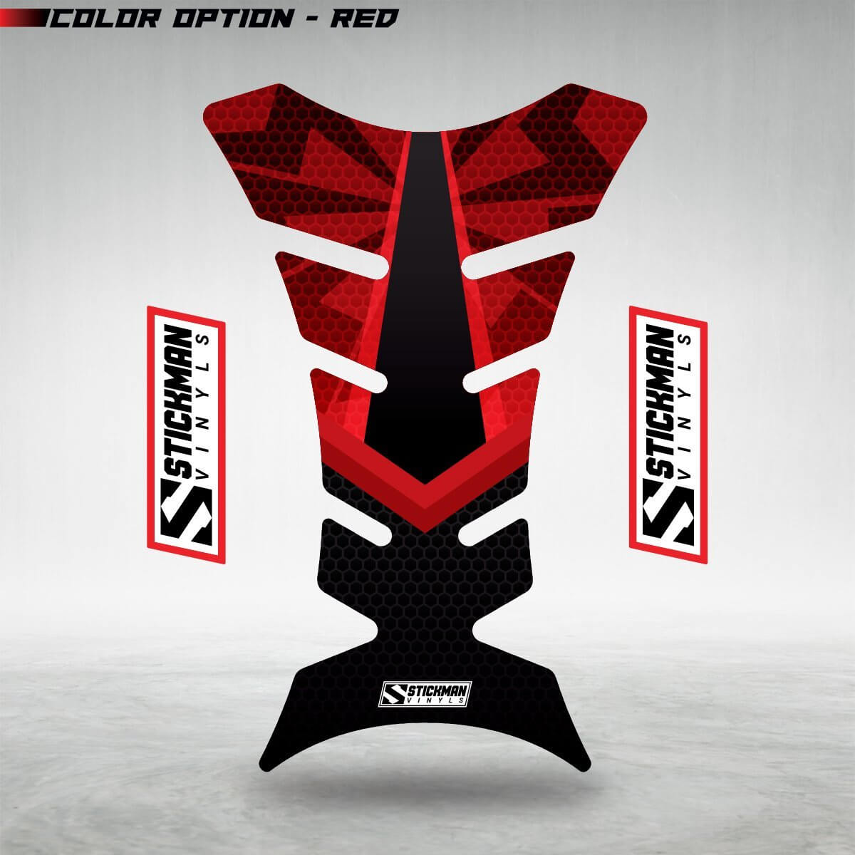 STYX Motorcycle Tank Pad - Stickman Vinyls