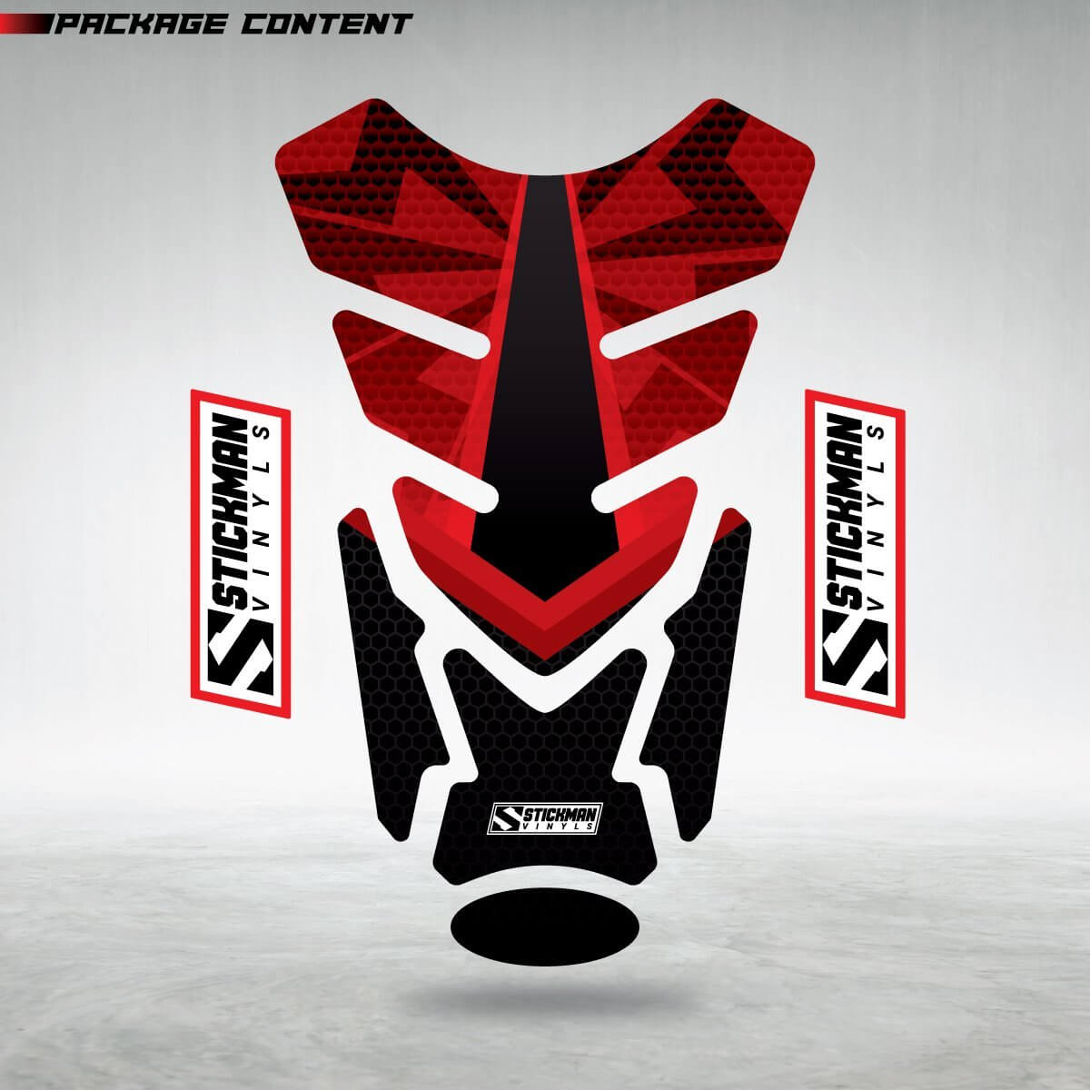 STYX Motorcycle Tank Pad - Stickman Vinyls