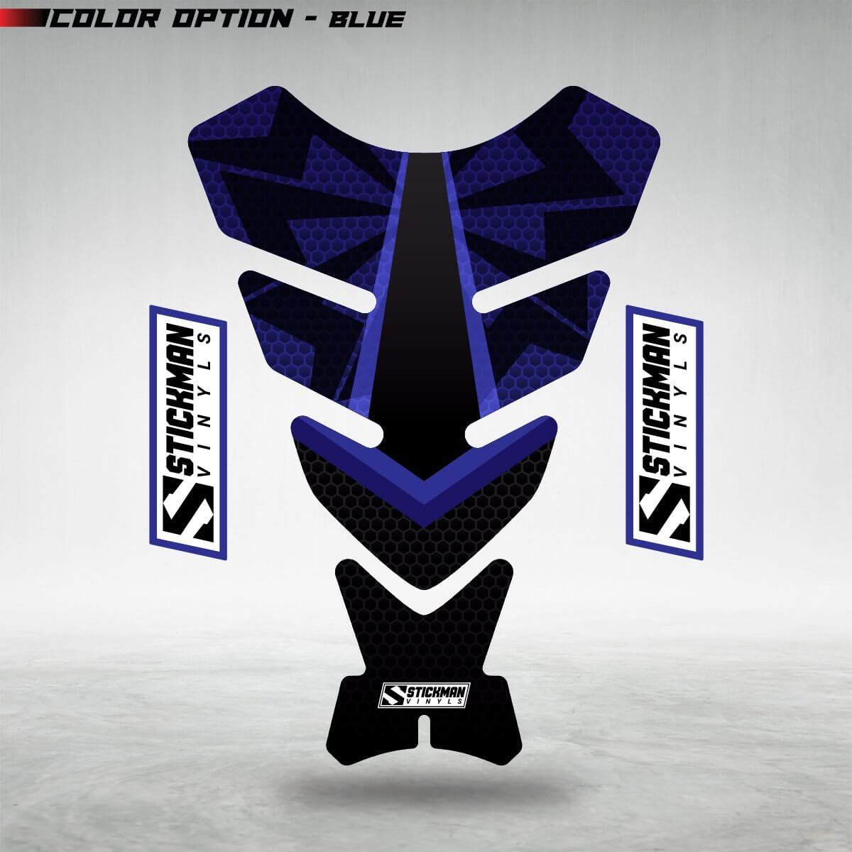 STYX Motorcycle Tank Pad - Stickman Vinyls