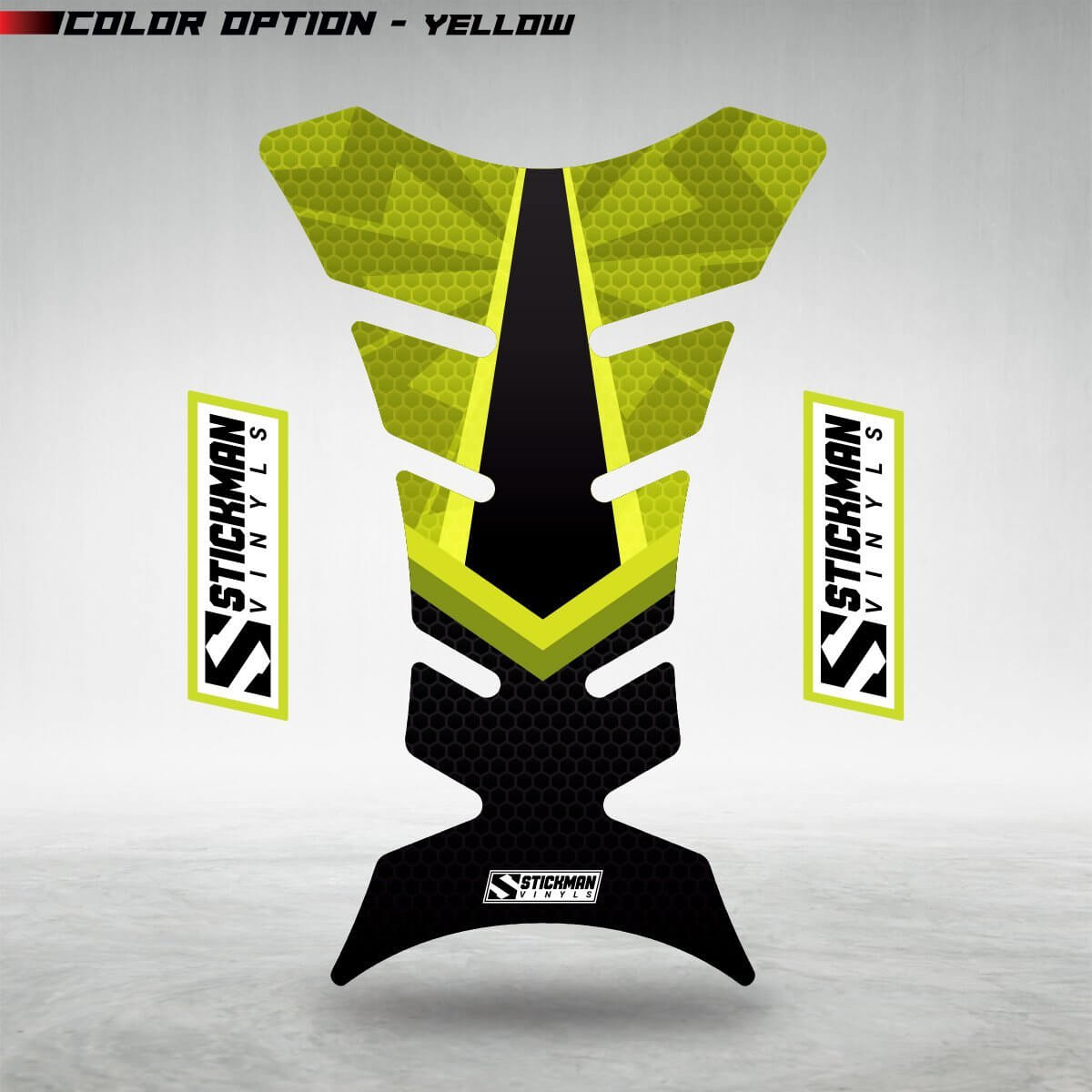 STYX Motorcycle Tank Pad - Stickman Vinyls