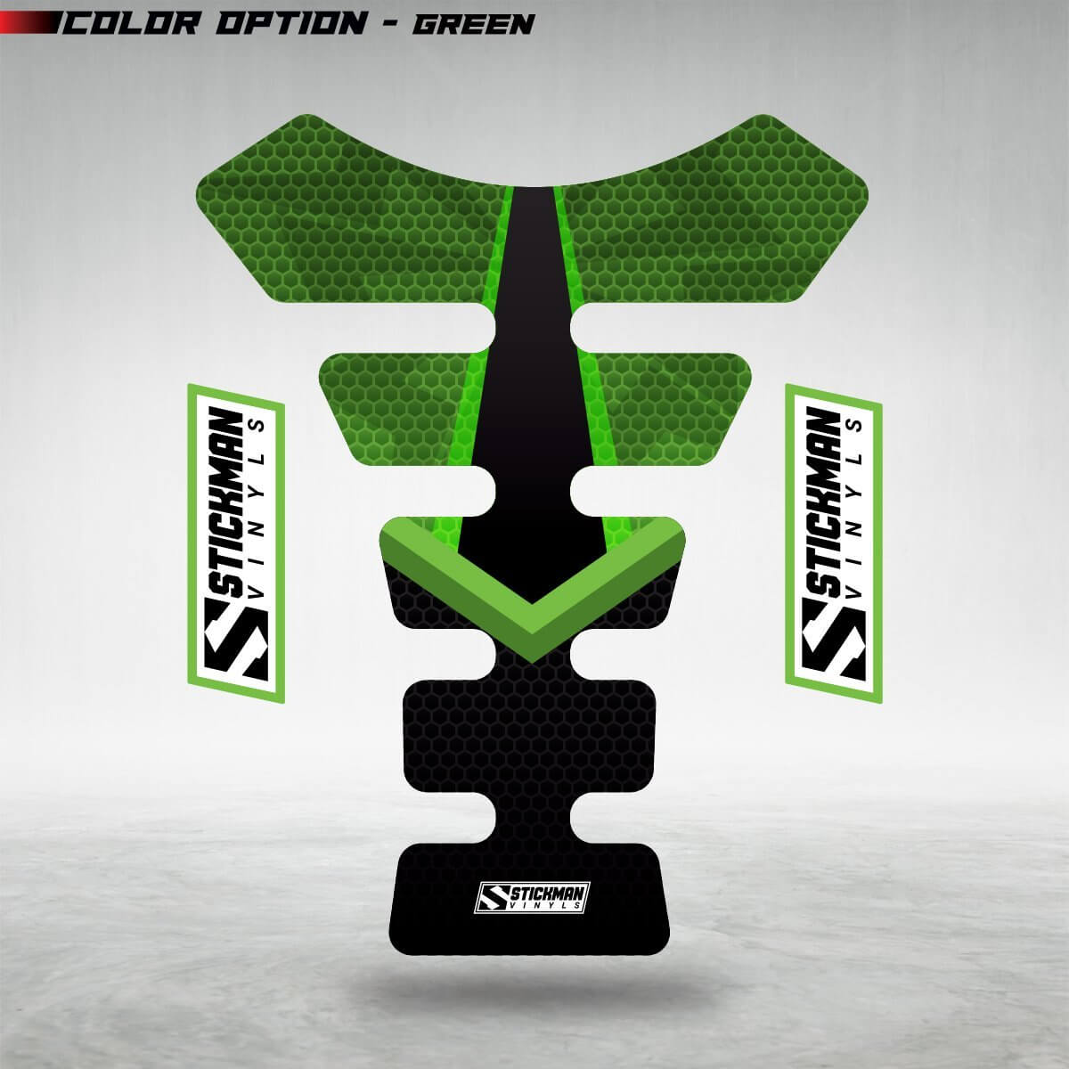 STYX Motorcycle Tank Pad - Stickman Vinyls