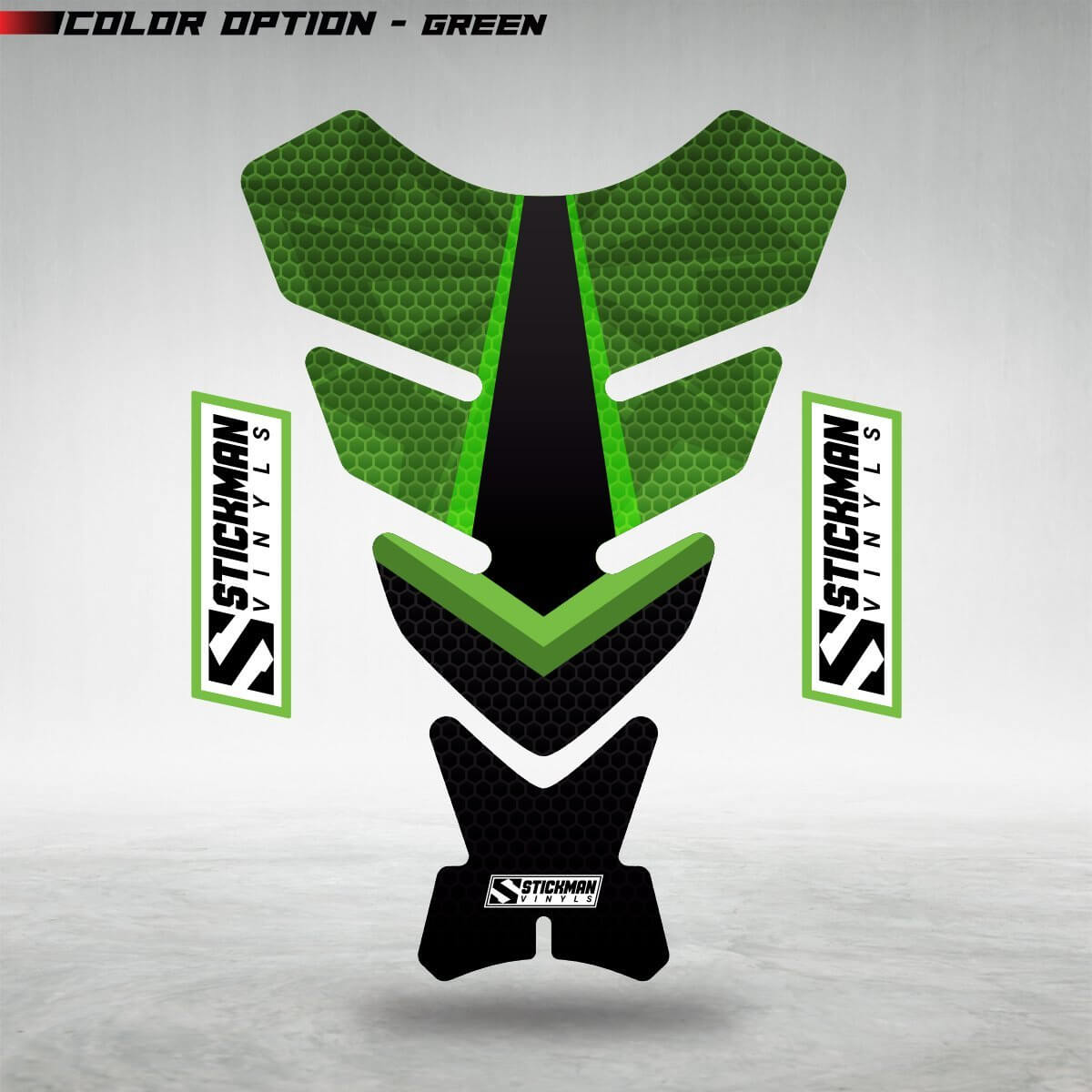 STYX Motorcycle Tank Pad - Stickman Vinyls