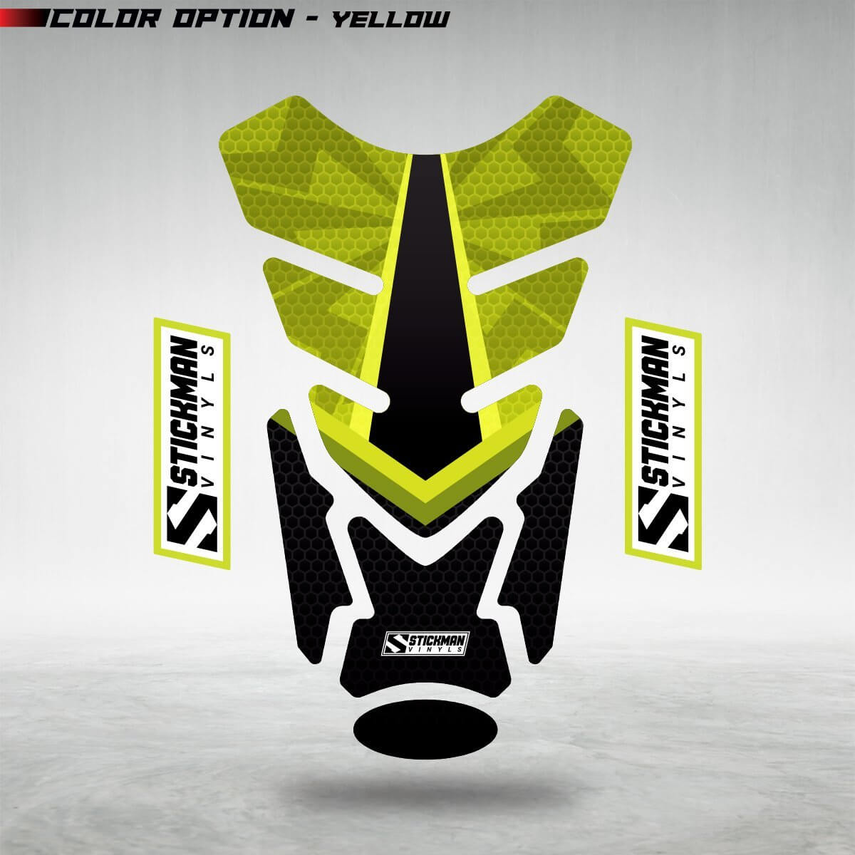 STYX Motorcycle Tank Pad - Stickman Vinyls