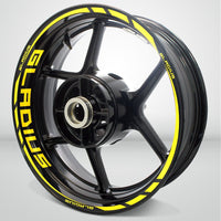 Suzuki Gladius Motorcycle Rim Wheel Decal Accessory Sticker - Motorcycle stickers and decals