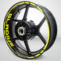 Suzuki Gladius Motorcycle Rim Wheel Decal Accessory Sticker - Motorcycle stickers and decals