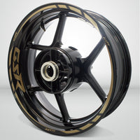 Suzuki GSR Motorcycle Rim Wheel Decal Accessory Sticker - Motorcycle stickers and decals