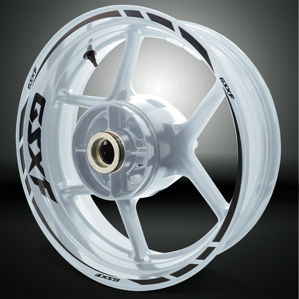 Suzuki GSX F Motorcycle Rim Wheel Decal Accessory Sticker - Stickman Vinyls