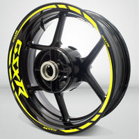 Suzuki GSX R Motorcycle Rim Wheel Decal Accessory Sticker - Motorcycle stickers and decals