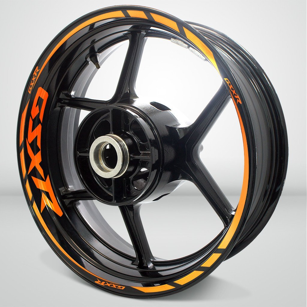 Suzuki GSX R Motorcycle Rim Wheel Decal Accessory Sticker - Motorcycle stickers and decals