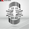 Suzuki GSX R Motorcycle Rim Wheel Decal Accessory Sticker - Motorcycle stickers and decals