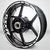 Suzuki GSX R Motorcycle Rim Wheel Decal Accessory Sticker - Motorcycle stickers and decals