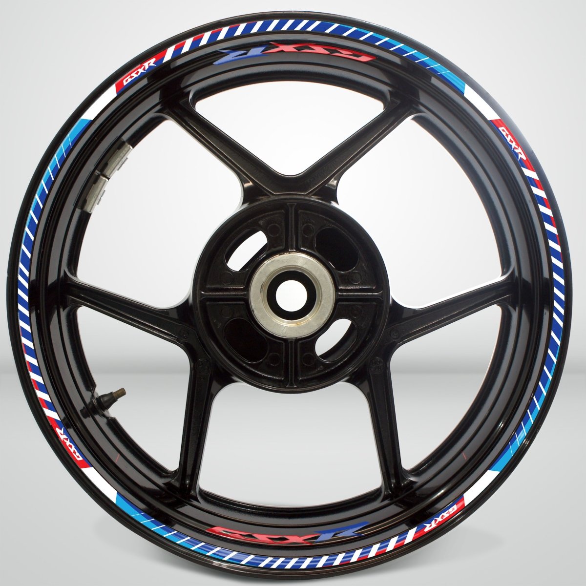 Suzuki GSX R Wheel Rim Sticker Decal Stripe Motorcycle Bike MM-Kit v1 - Stickman Vinyls