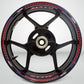 Suzuki GSX R Wheel Rim Sticker Decal Stripe Motorcycle Bike MM-Kit v2 - Stickman Vinyls