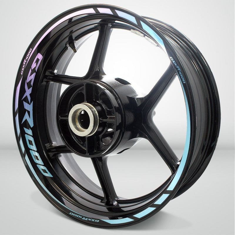 Suzuki GSXR 1000 Motorcycle Rim Wheel Decal Accessory Sticker - Motorcycle stickers and decals