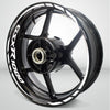 Suzuki GSXR 1000 Motorcycle Rim Wheel Decal Accessory Sticker - Motorcycle stickers and decals