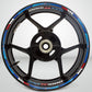 Suzuki GSXR 1000 Wheel Rim Sticker Decal Stripe Motorcycle Bike MM-Kit v1 - Stickman Vinyls