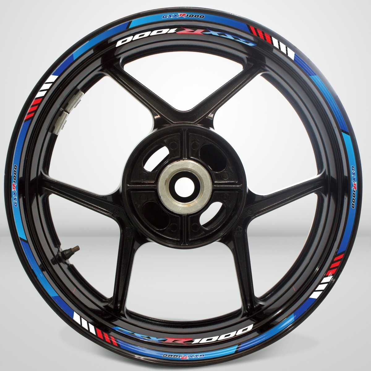 Suzuki GSXR 1000 Wheel Rim Sticker Decal Stripe Motorcycle Bike MM-Kit v1 - Stickman Vinyls
