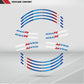 Suzuki GSXR 1000 Wheel Rim Sticker Decal Stripe Motorcycle Bike MM-Kit v1 - Stickman Vinyls