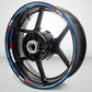 Suzuki GSXR 1000 Wheel Rim Sticker Decal Stripe Motorcycle Bike MM-Kit v1 - Stickman Vinyls