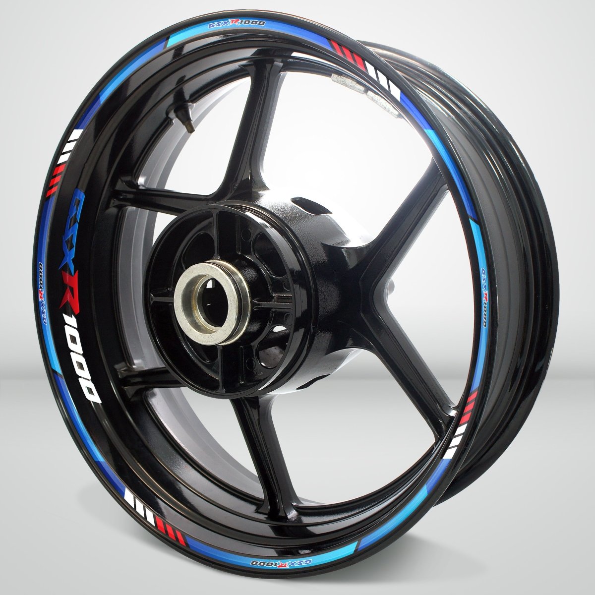 Suzuki GSXR 1000 Wheel Rim Sticker Decal Stripe Motorcycle Bike MM-Kit v1 - Stickman Vinyls