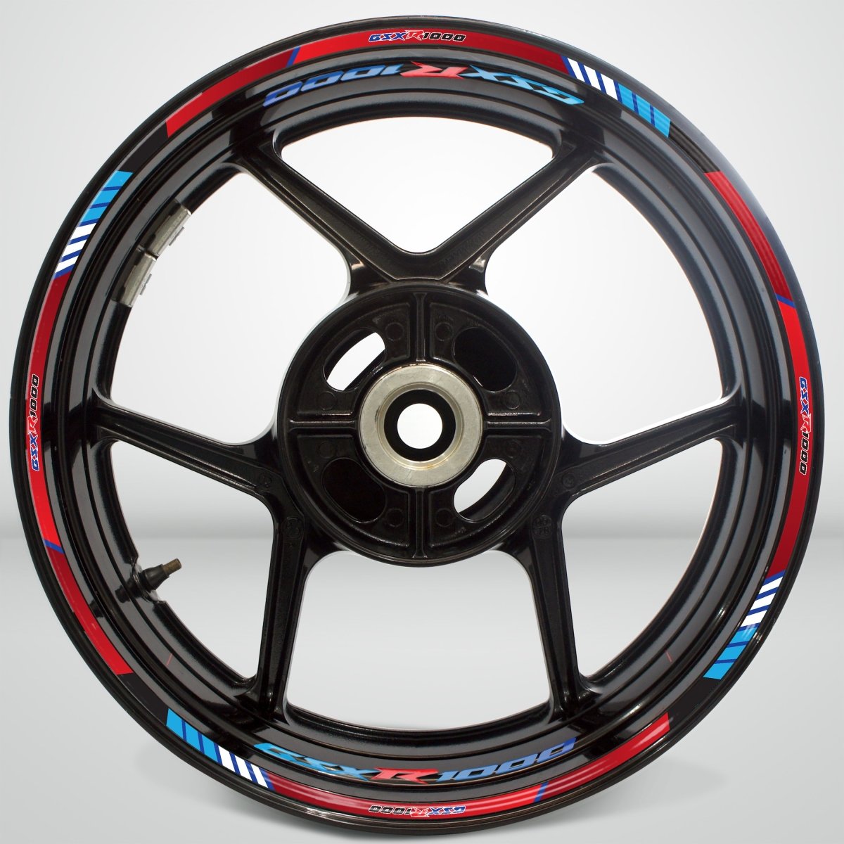 Suzuki GSXR 1000 Wheel Rim Sticker Decal Stripe Motorcycle Bike MM-Kit v2 - Stickman Vinyls