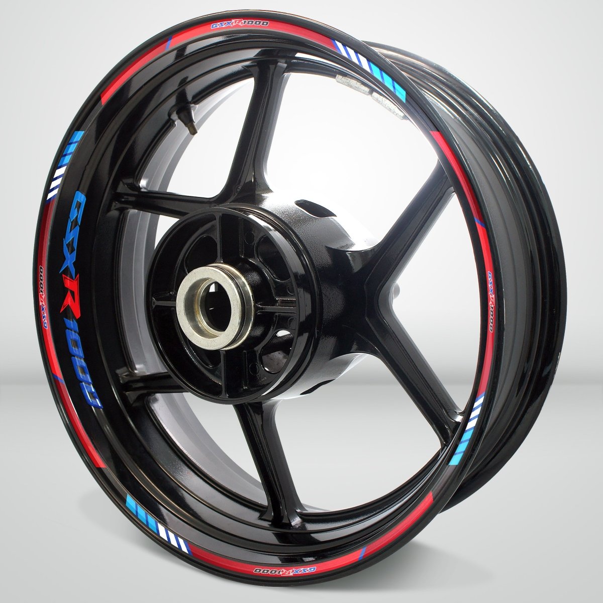 Suzuki GSXR 1000 Wheel Rim Sticker Decal Stripe Motorcycle Bike MM-Kit v2 - Stickman Vinyls