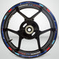Suzuki GSXR 1000 Wheel Rim Sticker Decal Stripe Motorcycle Bike MM-Kit v3 - Stickman Vinyls