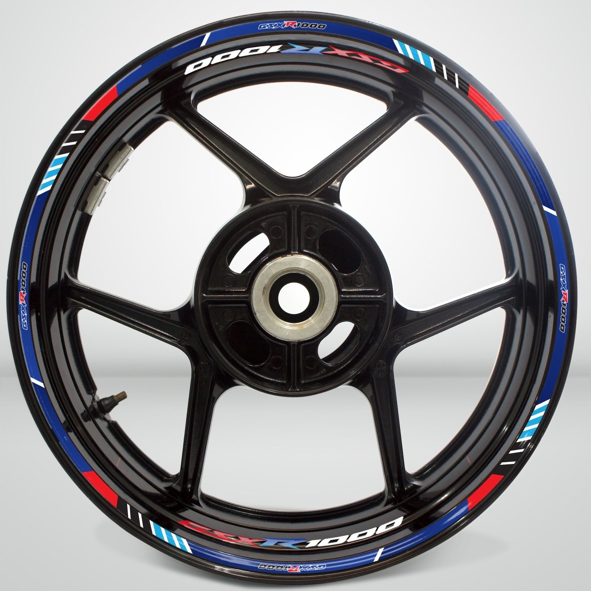 Suzuki GSXR 1000 Wheel Rim Sticker Decal Stripe Motorcycle Bike MM-Kit v3 - Stickman Vinyls