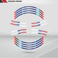 Suzuki GSXR 1000 Wheel Rim Sticker Decal Stripe Motorcycle Bike MM-Kit v3 - Stickman Vinyls