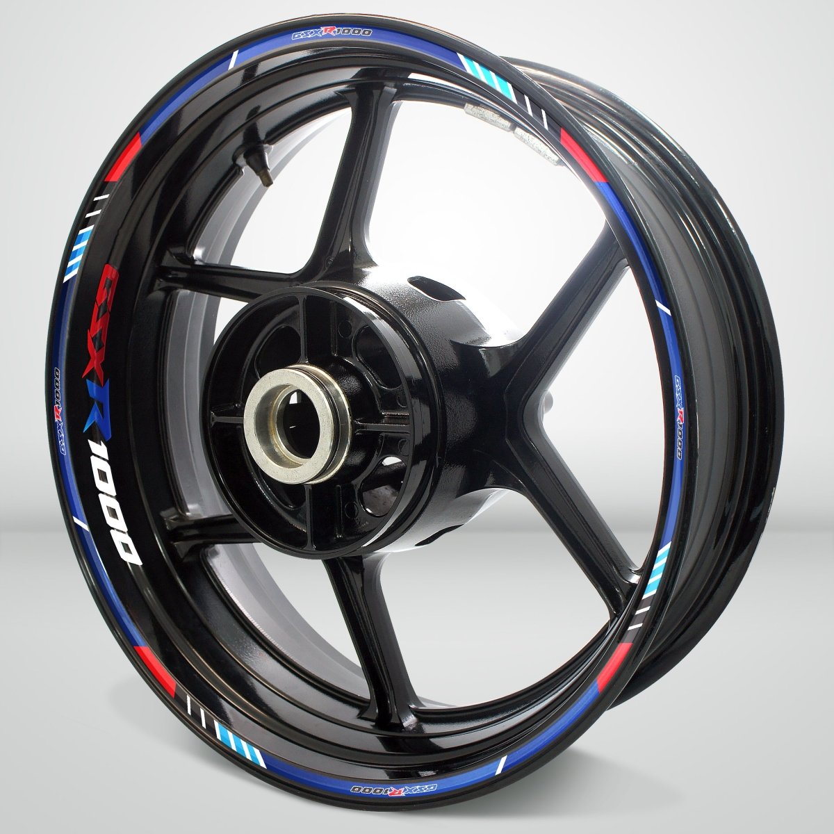 Suzuki GSXR 1000 Wheel Rim Sticker Decal Stripe Motorcycle Bike MM-Kit v3 - Stickman Vinyls