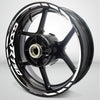 Suzuki GSXR 750 Motorcycle Rim Wheel Decal Accessory Sticker - Motorcycle stickers and decals