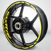 Suzuki GSXR 750 Motorcycle Rim Wheel Decal Accessory Sticker - Motorcycle stickers and decals
