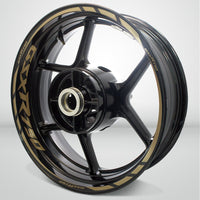 Suzuki GSXR 750 Motorcycle Rim Wheel Decal Accessory Sticker - Motorcycle stickers and decals