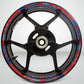 Suzuki GSXR 750 Wheel Rim Sticker Decal Stripe Motorcycle Bike MM-Kit v2 - Stickman Vinyls