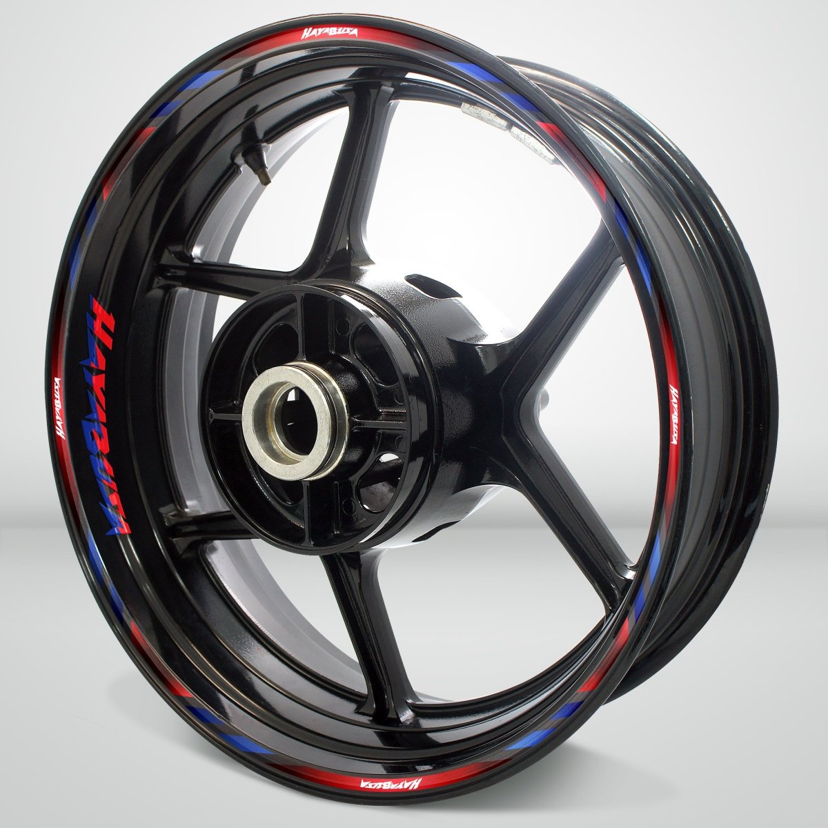 Suzuki Hayabusa Wheel Rim Sticker Decal Stripe Motorcycle Bike MM-Kit v1 - Stickman Vinyls