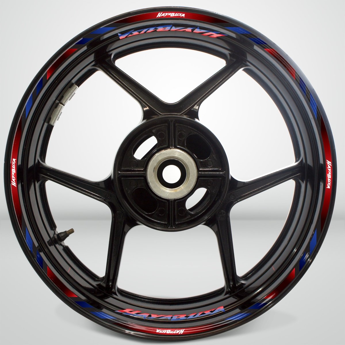 Suzuki Hayabusa Wheel Rim Sticker Decal Stripe Motorcycle Bike MM-Kit v1 - Stickman Vinyls