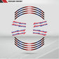 Suzuki Hayabusa Wheel Rim Sticker Decal Stripe Motorcycle Bike MM-Kit v1 - Stickman Vinyls