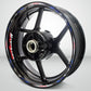 Suzuki Hayabusa Wheel Rim Sticker Decal Stripe Motorcycle Bike MM-Kit v2 - Stickman Vinyls
