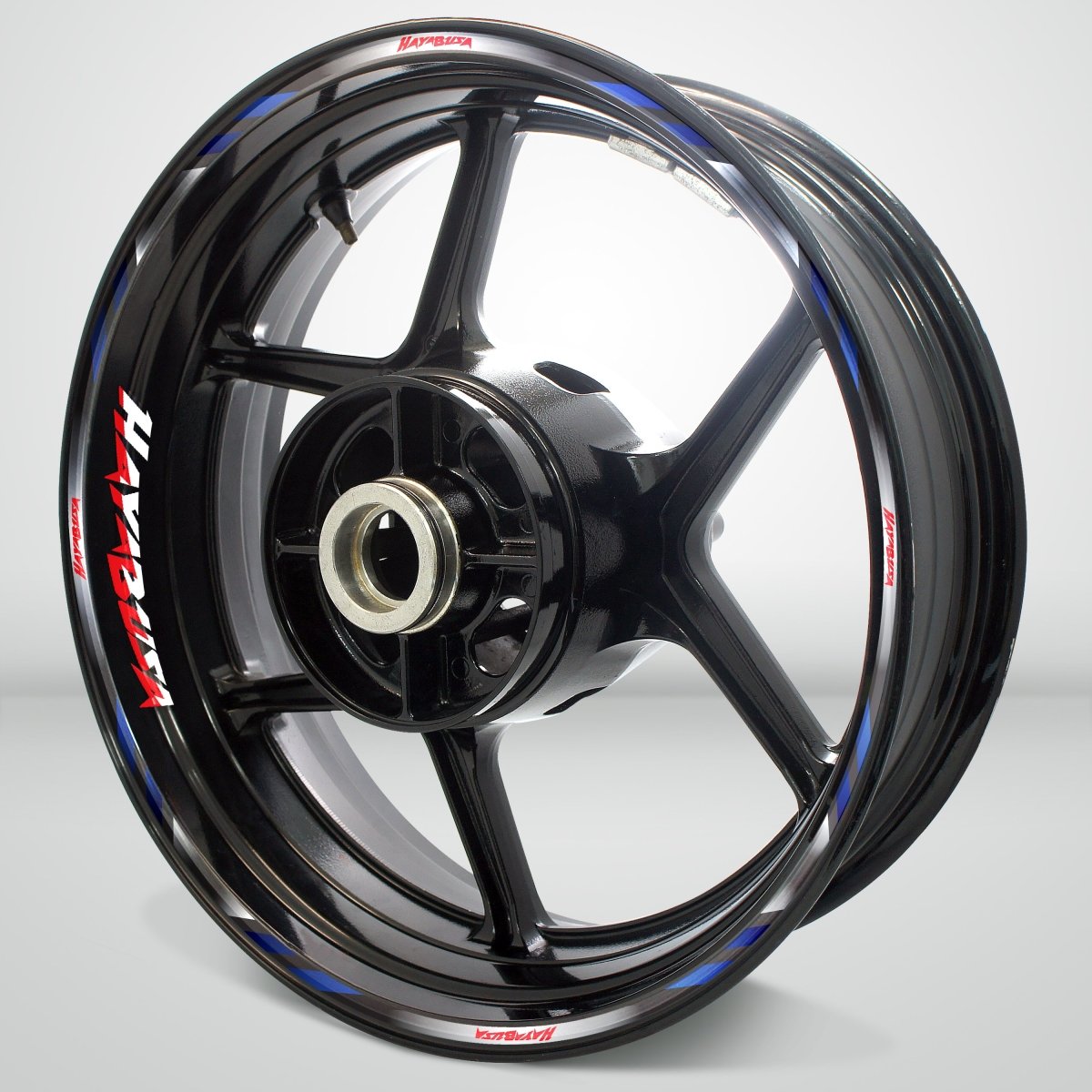 Suzuki Hayabusa Wheel Rim Sticker Decal Stripe Motorcycle Bike MM-Kit v2 - Stickman Vinyls