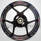 Suzuki Hayabusa Wheel Rim Sticker Decal Stripe Motorcycle Bike MM-Kit v2 - Stickman Vinyls