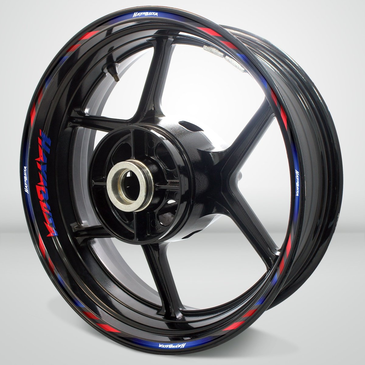 Suzuki Hayabusa Wheel Rim Sticker Decal Stripe Motorcycle Bike MM-Kit v3 - Stickman Vinyls