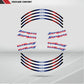 Suzuki Hayabusa Wheel Rim Sticker Decal Stripe Motorcycle Bike MM-Kit v3 - Stickman Vinyls