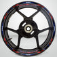 Suzuki Hayabusa Wheel Rim Sticker Decal Stripe Motorcycle Bike MM-Kit v3 - Stickman Vinyls