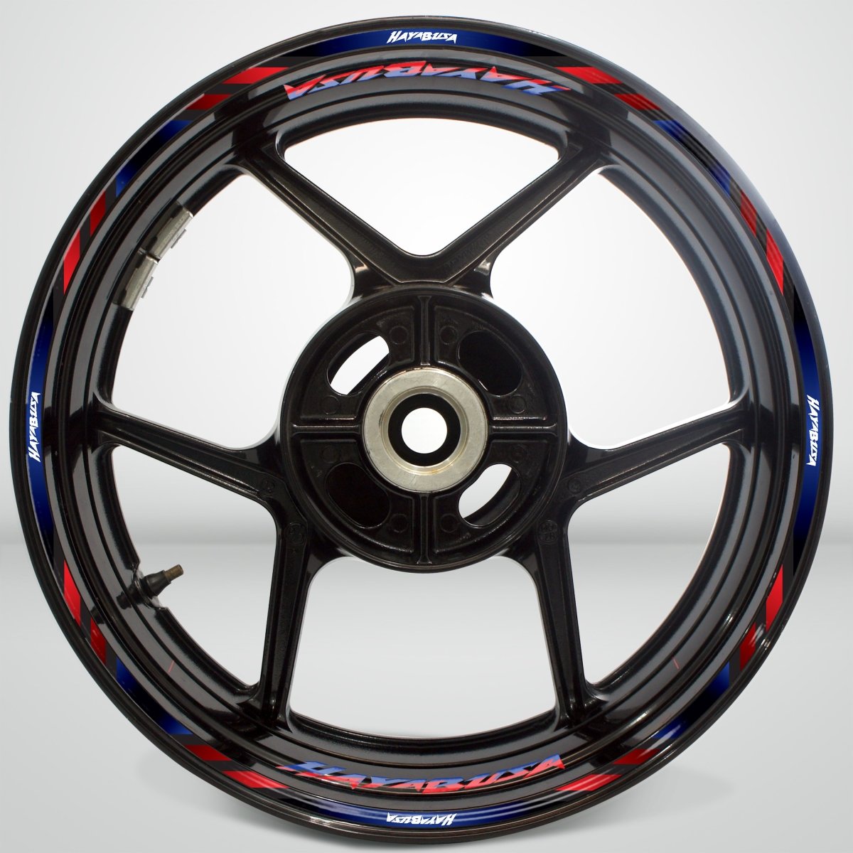 Suzuki Hayabusa Wheel Rim Sticker Decal Stripe Motorcycle Bike MM-Kit v3 - Stickman Vinyls